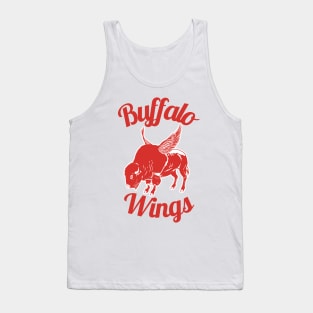 Buffalo Wings Team | Red Bison Tank Top